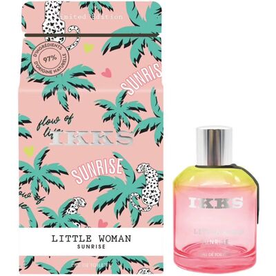 Ikks Little Woman Sunrise Eau de Toilette - Parfum - Publicité Ikks Little Woman Sunrise Eau de Toilette - Parfum - Publicité