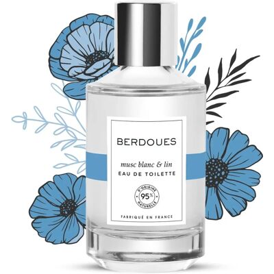 Berdoues Musc Blanc & Lin Eau de Toilette - Blumig Moschus 100ml Berdoues Musc Blanc & Lin Eau de Toilette - Blumig Moschus 100ml