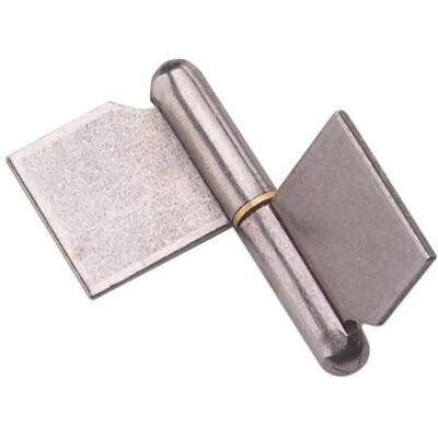 Charnière robuste pour grille soudée - Acier décapé - 120x108 mm - Publicité Charnière robuste pour grille soudée - Acier décapé - 120x108 mm - Publicité