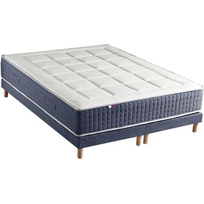 ID LITERIE Ensemble Matelas & Sommier King Style - 7 Zones - Publicité ID LITERIE Ensemble Matelas & Sommier King Style - 7 Zones - Publicité