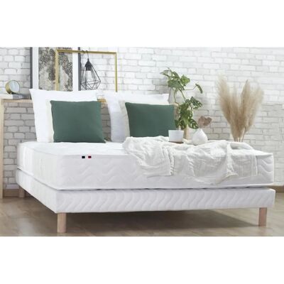 Matelas à ressorts 5 zones avec sommier - 160x200cm - Publicité Matelas à ressorts 5 zones avec sommier - 160x200cm - Publicité