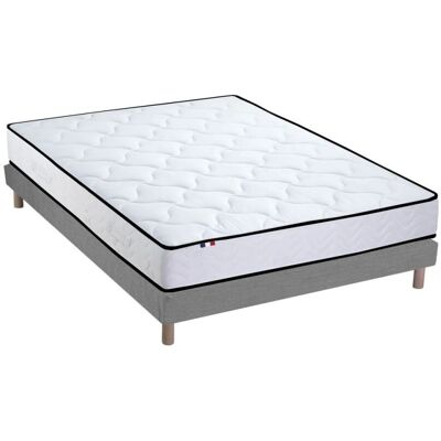 ID LITERIE ELOISE - Ensemble Matelas et Sommier - Mousse à mémoire, Ressorts ensachés - Publicité ID LITERIE ELOISE - Ensemble Matelas et Sommier - Mousse à mémoire, Ressorts ensachés - Publicité