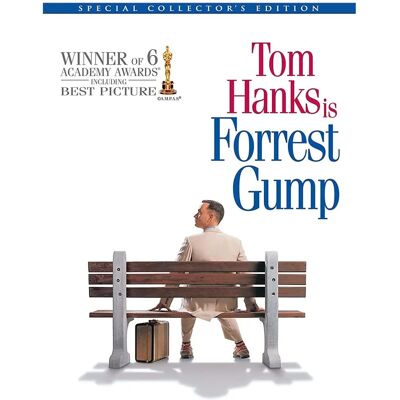 Paramount Forrest Gump - Édition Collector - DVD - Publicité Paramount Forrest Gump - Édition Collector - DVD - Publicité