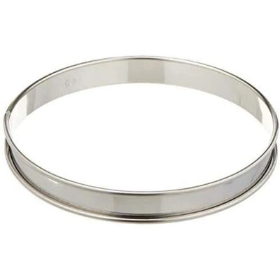Matfer Cercle à Tarte en Inox - Ø 28cm - Qualité Professionnelle - Publicité Matfer Cercle à Tarte en Inox - Ø 28cm - Qualité Professionnelle - Publicité