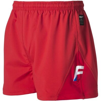 Shorts de Football Force XV Force Plus Rouge - Football - Publicité Shorts de Football Force XV Force Plus Rouge - Football - Publicité