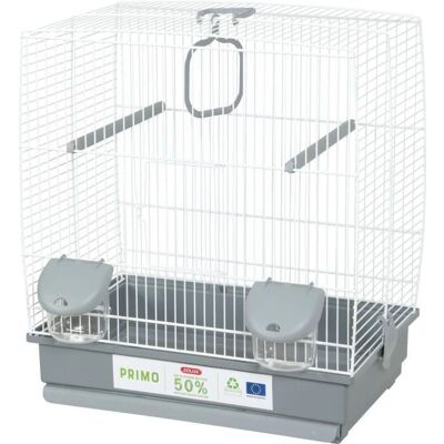 ZOLUX Carla Öko-Kunststoff Vogelkäfig mit Sitzstangen & Futterspender ZOLUX Carla Öko-Kunststoff Vogelkäfig mit Sitzstangen & Futterspender