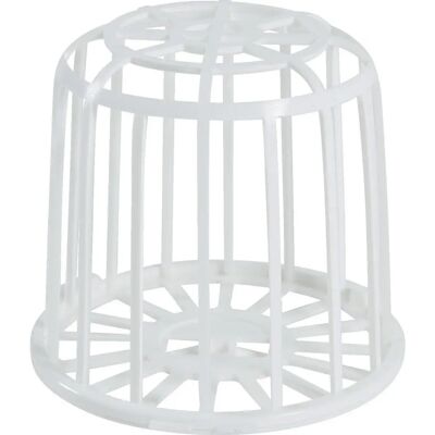 Supporto nido uccelli Zolux - Bianco - 78x70x78 mm Supporto nido uccelli Zolux - Bianco - 78x70x78 mm