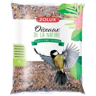 ZOLUX Wild birds mix - Mélange de graines pour oiseaux sauvages - 2 kg - Publicité ZOLUX Wild birds mix - Mélange de graines pour oiseaux sauvages - 2 kg - Publicité