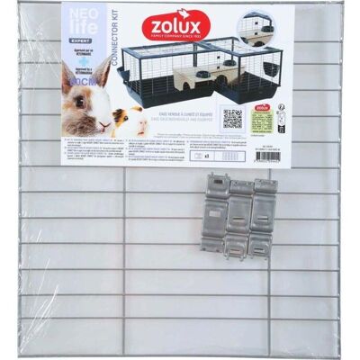 ZOLUX Neolife L - set voor het verbinden van kooien Neolife 80 ZOLUX Neolife L - set voor het verbinden van kooien Neolife 80