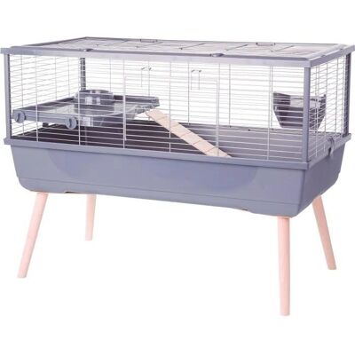 Zolux 205662GRI Käfig - Grau - Käfig für Kleintiere Zolux 205662GRI Käfig - Grau - Käfig für Kleintiere