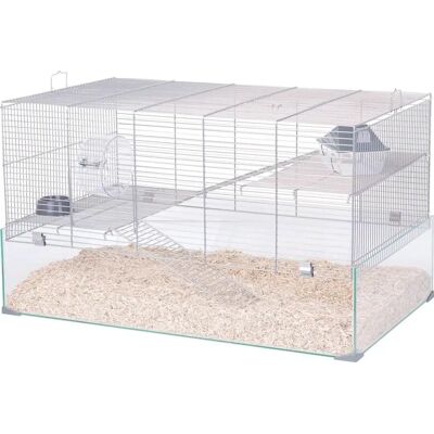 Zolux Neolife 80 Grau Hamsterkäfig - Käfig Zolux Neolife 80 Grau Hamsterkäfig - Käfig