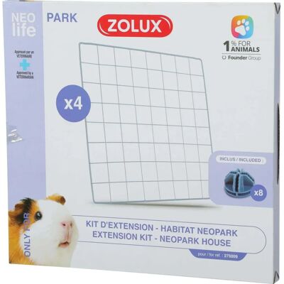Zolux Neolife Neopark Cavia Utvidelsessett - Smådyrbur Ekstra Zolux Neolife Neopark Cavia Utvidelsessett - Smådyrbur Ekstra