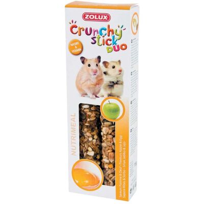 Zolux Bastoncini Croccanti Criceto Mela/Uovo - Snack Zolux Bastoncini Croccanti Criceto Mela/Uovo - Snack