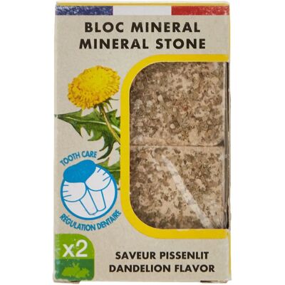 Blocco minerale Eden con Tarassaco - Integratore per roditori Blocco minerale Eden con Tarassaco - Integratore per roditori