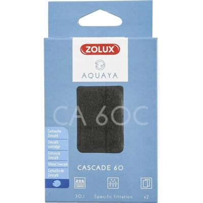 Filtre Zolux Ca 60 C charbon et zéolithe - Aquarium Filtre Zolux Ca 60 C charbon et zéolithe - Aquarium