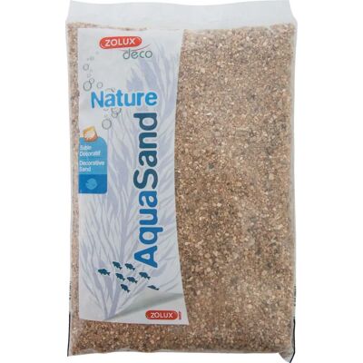 ZOLUX Sable de rivière naturel pour aquariums - 1kg - Publicité ZOLUX Sable de rivière naturel pour aquariums - 1kg - Publicité