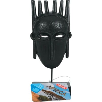 Zolux Aquarium Dekoration - Afrikanische Maske - 19,5cm Zolux Aquarium Dekoration - Afrikanische Maske - 19,5cm