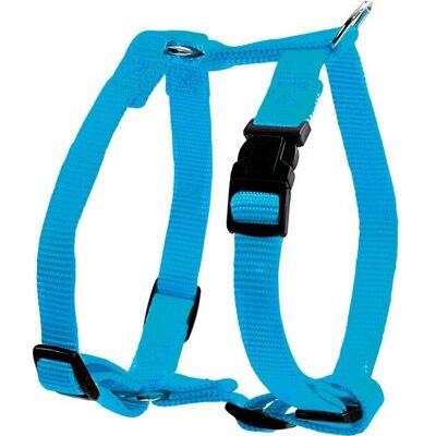 Harnais en nylon réglable Zolux - 20 mm - Turquoise Harnais en nylon réglable Zolux - 20 mm - Turquoise