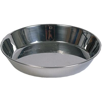 Zolux Rozsdamentes Acél Tál 13cm - Étel & Víz Zolux Rozsdamentes Acél Tál 13cm - Étel & Víz