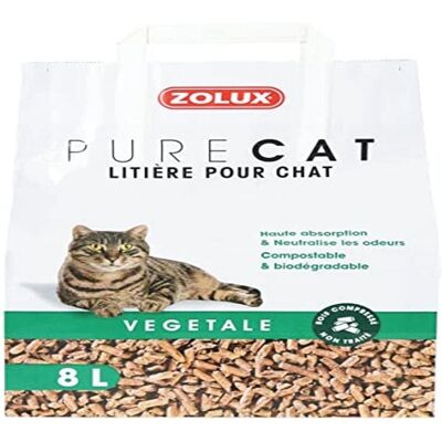 Zolux Natürliche Katzenstreu - 8L Zolux Natürliche Katzenstreu - 8L