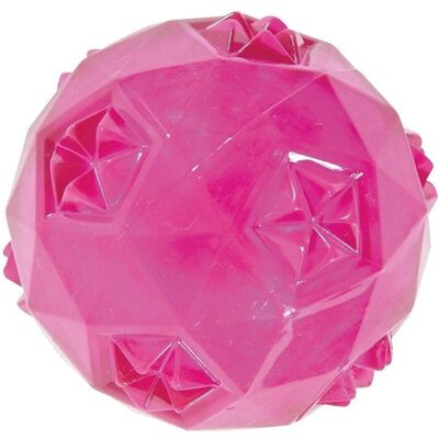 Zolux Boule TPR rose 6cm - Jouet pour chien - Publicité Zolux Boule TPR rose 6cm - Jouet pour chien - Publicité
