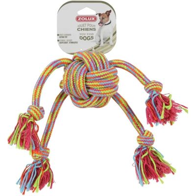 Zolux Oktopus Hundespielzeug - 43cm, Langlebiges Baumwollmaterial, Kauen & Spielen Zolux Oktopus Hundespielzeug - 43cm, Langlebiges Baumwollmaterial, Kauen & Spielen