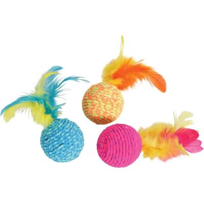 Gioco Gatto ZOLUX Palla Elastica - Colorate Gioco Gatto ZOLUX Palla Elastica - Colorate