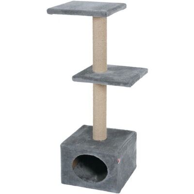 Zolux Weißer Katzenkratzbaum - 92cm Boden Nylon Zolux Weißer Katzenkratzbaum - 92cm Boden Nylon