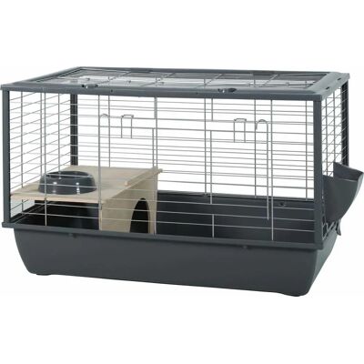 Zolux Graue Käfig für Kaninchen & Meerschweinchen - 80cm Zolux Graue Käfig für Kaninchen & Meerschweinchen - 80cm