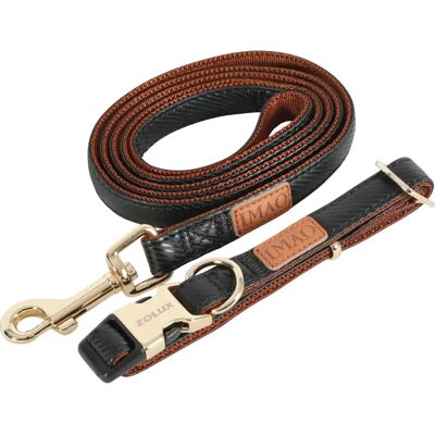 Collare e guinzaglio MAYFAIR 20 mm Zolux - Accessorio per cani Collare e guinzaglio MAYFAIR 20 mm Zolux - Accessorio per cani