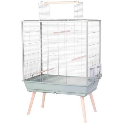 Zolux NEOLIFE Vogelkäfig - 81x48x130 cm, Grün Zolux NEOLIFE Vogelkäfig - 81x48x130 cm, Grün