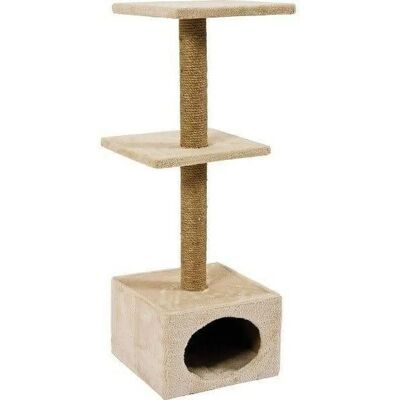 ZOLUX Kratzbaum Duo - 83cm Beige Mehrzweck ZOLUX Kratzbaum Duo - 83cm Beige Mehrzweck