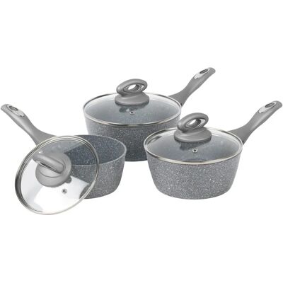 Salter BW02986G Marmorsamling Non-Stick Sätt - 16/18/20 cm Salter BW02986G Marmorsamling Non-Stick Sätt - 16/18/20 cm