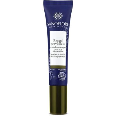 Sanoflore Merveilleuse Crema de Ojos Orgánica - Antiedad, Hidratante, Iluminadora Sanoflore Merveilleuse Crema de Ojos Orgánica - Antiedad, Hidratante, Iluminadora