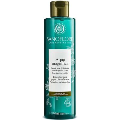 Eau Purifiante Bio Magnifica Sanoflore - Nettoyage de la Peau, 200 ml - Publicité Eau Purifiante Bio Magnifica Sanoflore - Nettoyage de la Peau, 200 ml - Publicité