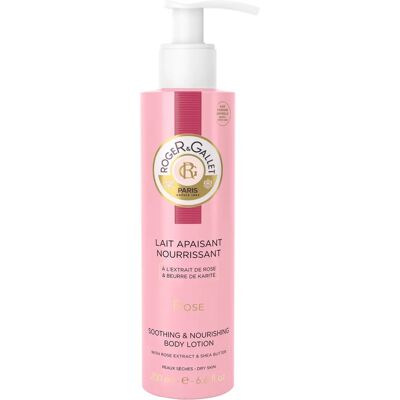 Lozione per il corpo alla rosa Roger & Gallet - Idratante - Latte - Pelle secca Lozione per il corpo alla rosa Roger & Gallet - Idratante - Latte - Pelle secca