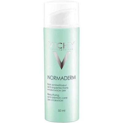 Vichy Normaderm Soin Hydratant 24h (50ml) - Publicité Vichy Normaderm Soin Hydratant 24h (50ml) - Publicité