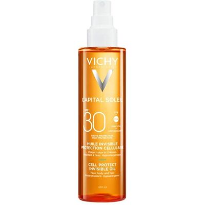 Vichy Capital Soleil SPF 30 Olio Invisibile - Protezione della pelle Vichy Capital Soleil SPF 30 Olio Invisibile - Protezione della pelle
