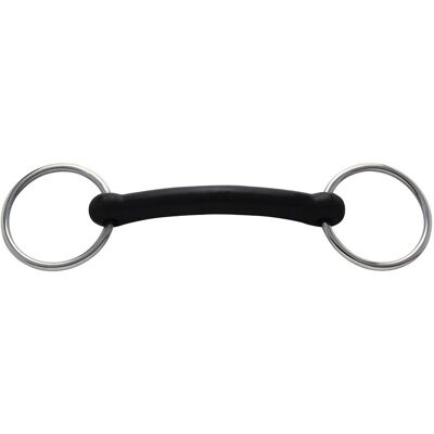Feeling Nickelplattiertes Gummibett - 125 mm Pferdetraining Feeling Nickelplattiertes Gummibett - 125 mm Pferdetraining