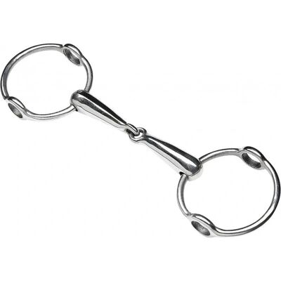 FEELING - Aufziehtrense - Stainless steel - 135 mm - Snaffle bit FEELING - Aufziehtrense - Stainless steel - 135 mm - Snaffle bit