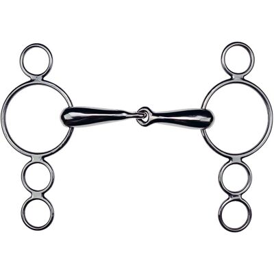 Feeling Verstellbares Silber Ring-Snaffle - 125mm Feeling Verstellbares Silber Ring-Snaffle - 125mm