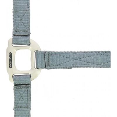 Equitheme Nylon Beige Full - Pferdekopfhalfter Equitheme Nylon Beige Full - Pferdekopfhalfter