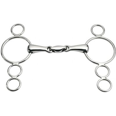 Feeling 125 mm Verstellbares Anatomisches Reithalfter - Gebiss Feeling 125 mm Verstellbares Anatomisches Reithalfter - Gebiss