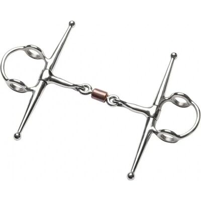 FEELING - Fullcheek Gagbett - Silber - 125mm - Horse Bit FEELING - Fullcheek Gagbett - Silber - 125mm - Horse Bit