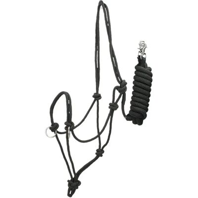 Norton Etho - Haltere éthologique pour chevaux + Rênes - noir - Haltere Norton Etho - Haltere éthologique pour chevaux + Rênes - noir - Haltere