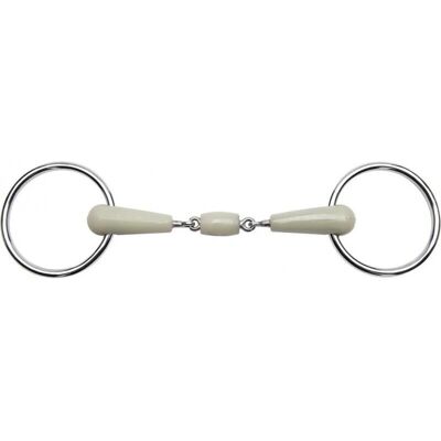 FEELING Doppelter Gebrochener Wassertrense Flexi Apfelgeschmack - Bit FEELING Doppelter Gebrochener Wassertrense Flexi Apfelgeschmack - Bit
