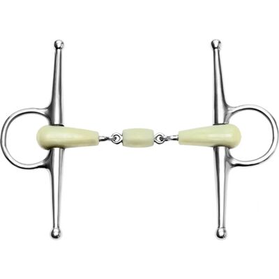 FEELING Modell 95 mm Flexibles Vollbacken Pferdebit FEELING Modell 95 mm Flexibles Vollbacken Pferdebit