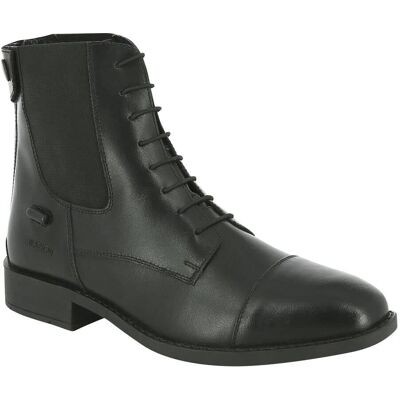 Symantec Norton Reitstiefel - Leder, Elastische Schnürsenkel, Rückenreißverschluss Symantec Norton Reitstiefel - Leder, Elastische Schnürsenkel, Rückenreißverschluss