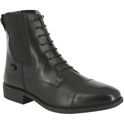 Symantec Norton Bottes d'Équitation - Cuir de Buffle, Doublé, Lacets Élastiques - Bottes d'Équitation - Publicité Symantec Norton Bottes d'Équitation - Cuir de Buffle, Doublé, Lacets Élastiques - Bottes d'Équitation - Publicité