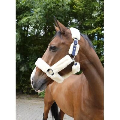 EQUITHEME Teddy Pony - Pferdegebiss - Marine/Ecru EQUITHEME Teddy Pony - Pferdegebiss - Marine/Ecru